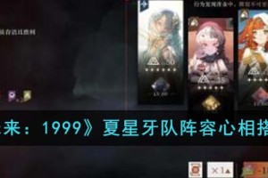 重返未来1999夏星牙队阵容心相怎么搭配