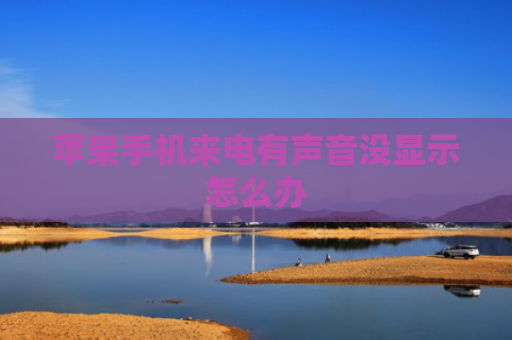苹果手机来电有声音没显示怎么办