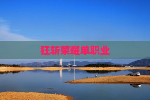 狂斩荣耀单职业