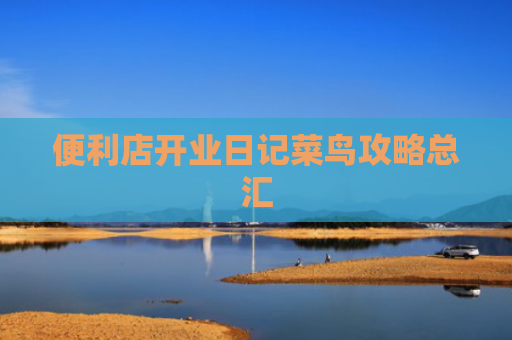 便利店开业日记菜鸟攻略总汇