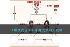 爆梗找茬王家庭关系怎么过