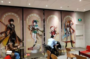 原神KFC联动带有徽章周边的主题店位置