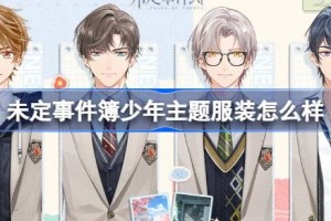 未定事件簿少年主题服装怎么样