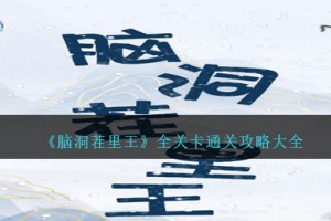 脑洞茬里王游戏攻略大全