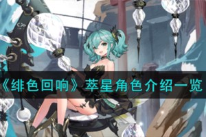 绯色回响萃星角色怎么样
