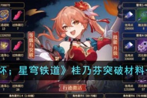 崩坏星穹铁道桂乃芬突破材料有哪些