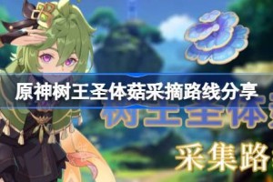 原神树王圣体菇采摘路线分享