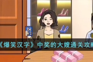 爆笑汉字中奖的大嫂怎么过