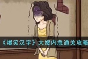 爆笑汉字大嫂内急怎么过