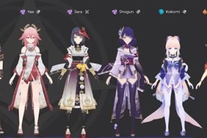 原神1.7版本稻妻全新角色建模一览