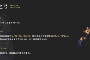 原神破魔之弓属性及武器效果一览