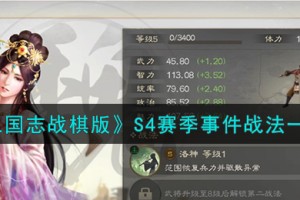 三国志战棋版S4赛季事件战法怎么样
