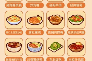 我的休闲时光隐藏料理菜单大全